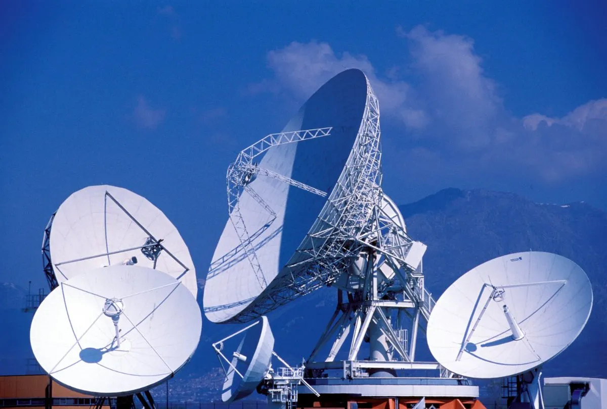 telespazio antena
