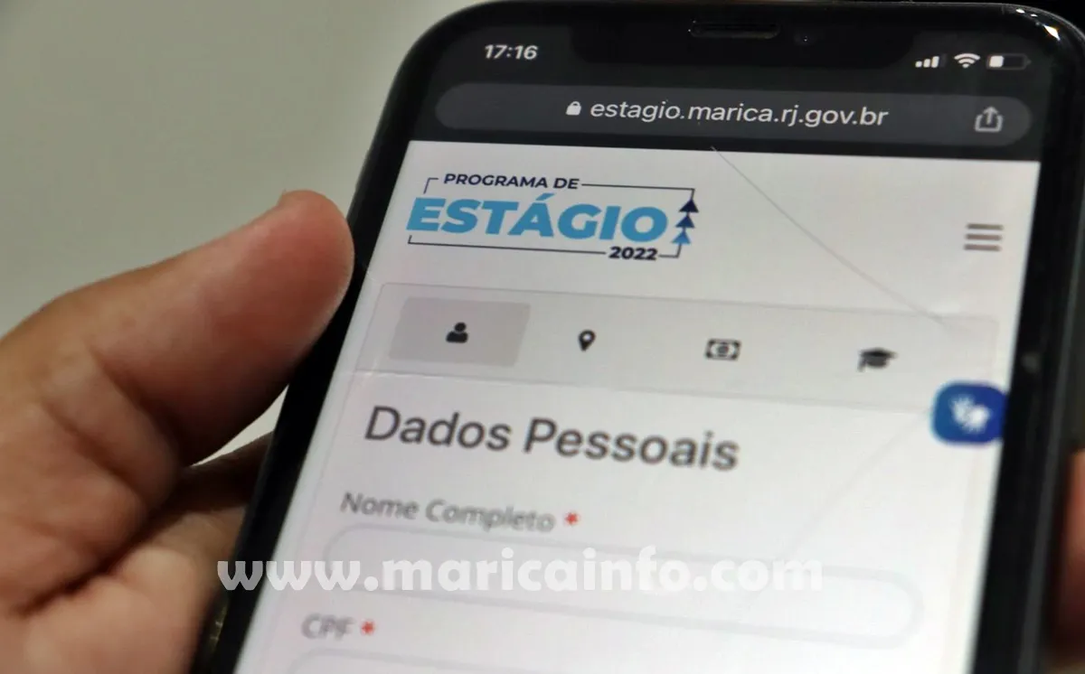 estagio remunerado prefeitura marica