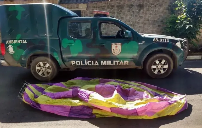 balao apreendido marica
