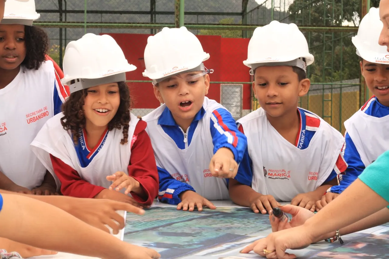 Alunos urbanistas por um dia