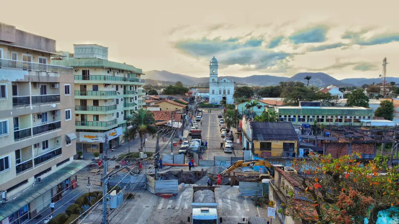 obra drenagem centro