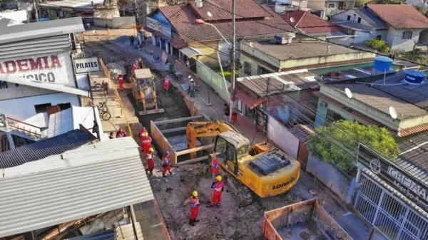 obra drenagem sao jose marica