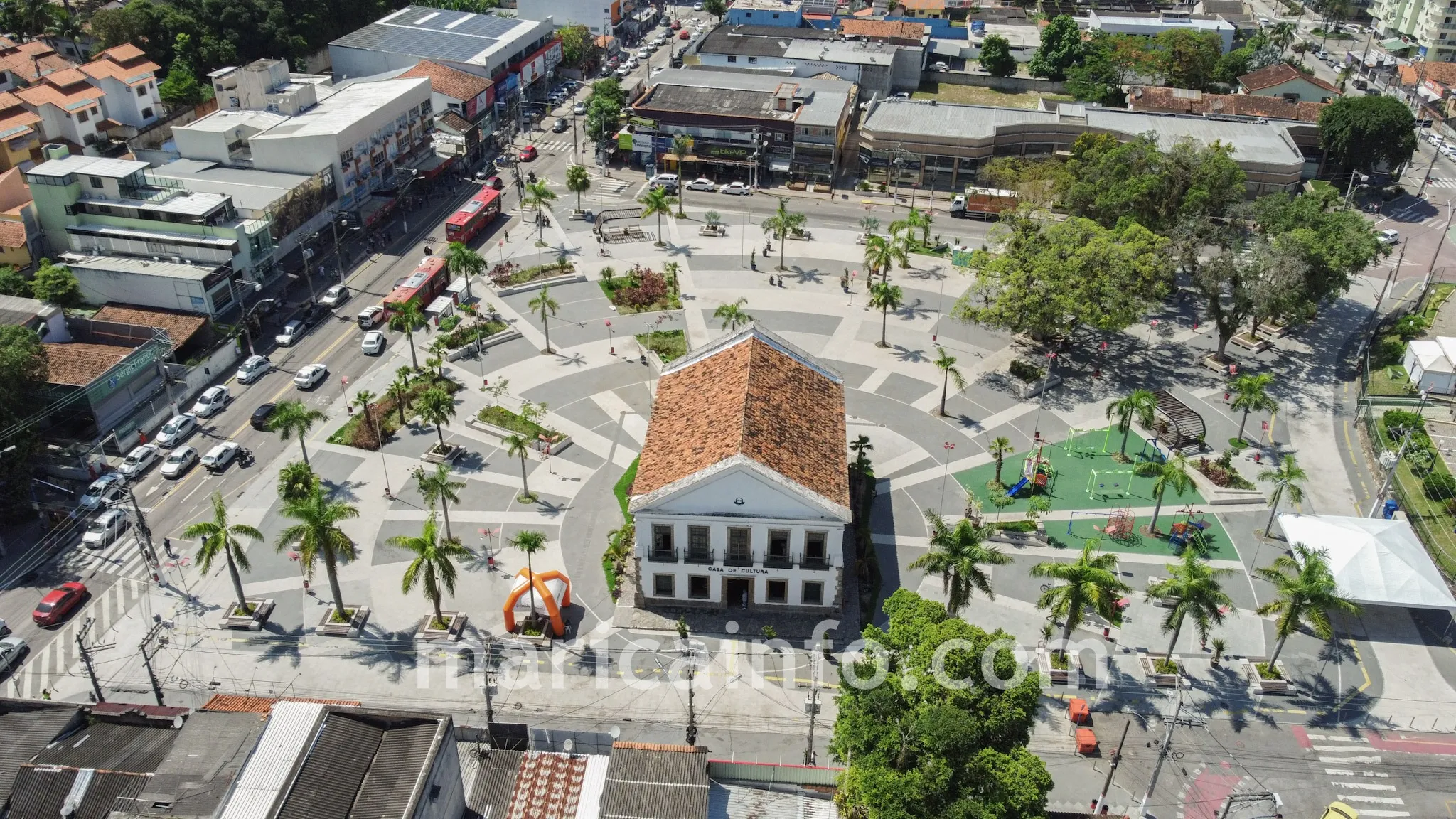 Casa de Cultura Praca Orlando de Barros Pimentel Centro Marica maricainfo janeiro 2023 3