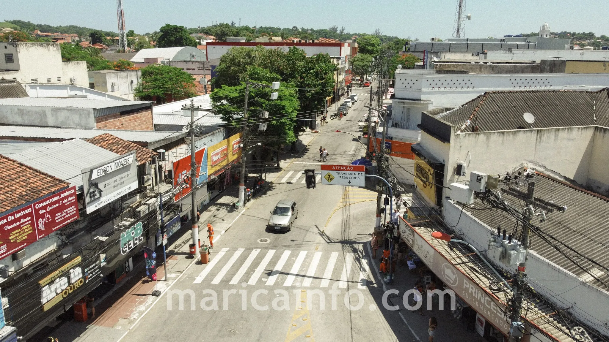 Centro de Marica Drone Foto Aerea maricainfo janeiro 2023 4