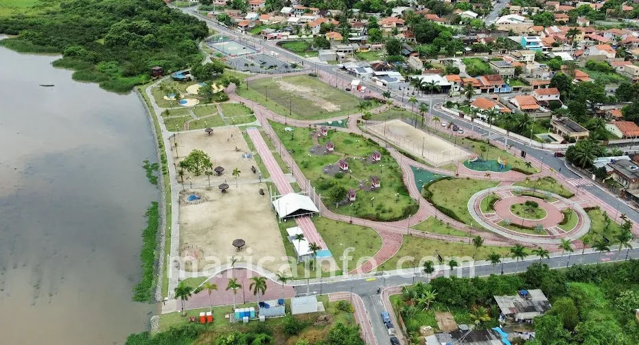 Orla do Parque Nanci - Maricá (RJ) - (foto: João Henrique / Maricá Info)