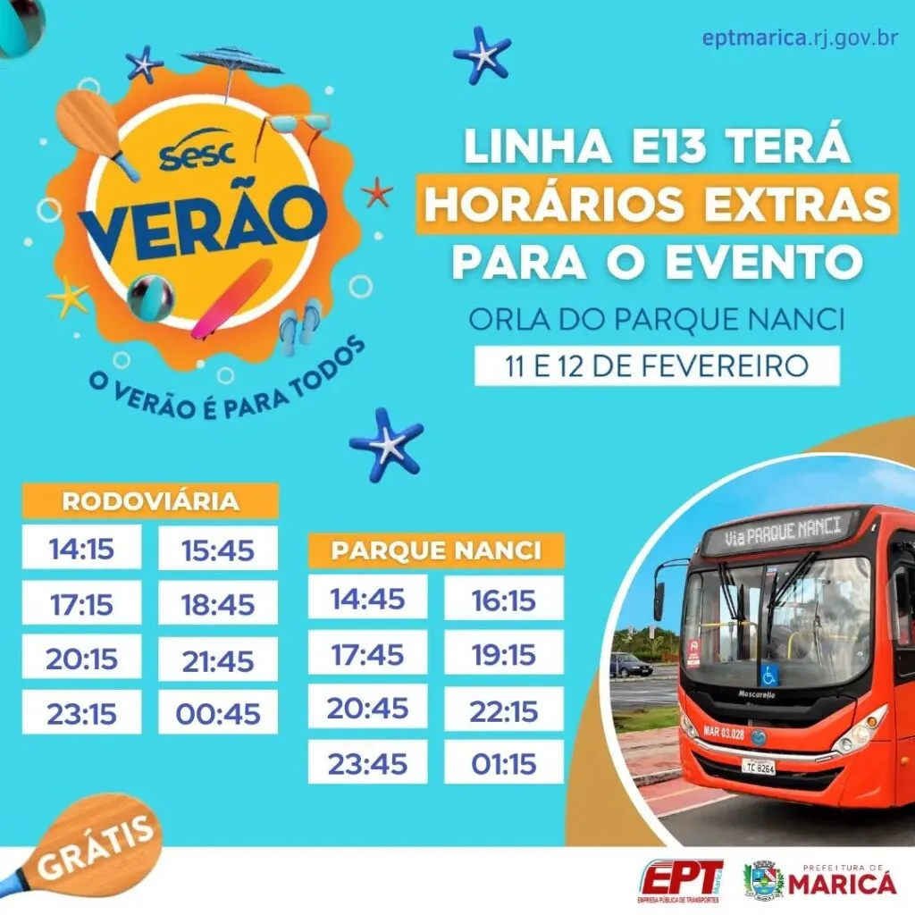 horarios extras e13