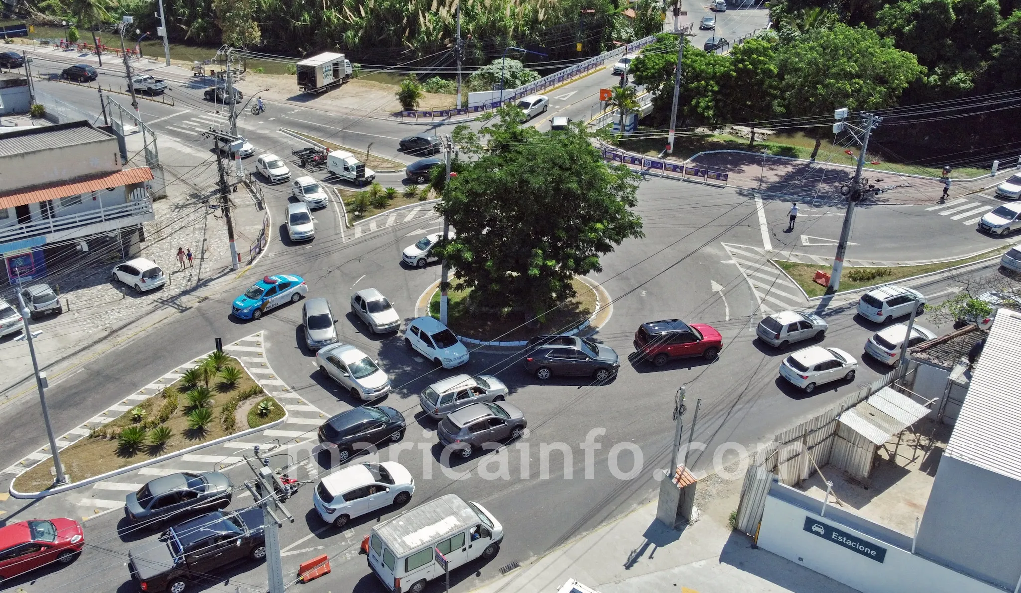 Transito Centro Rotatoria Marica 2