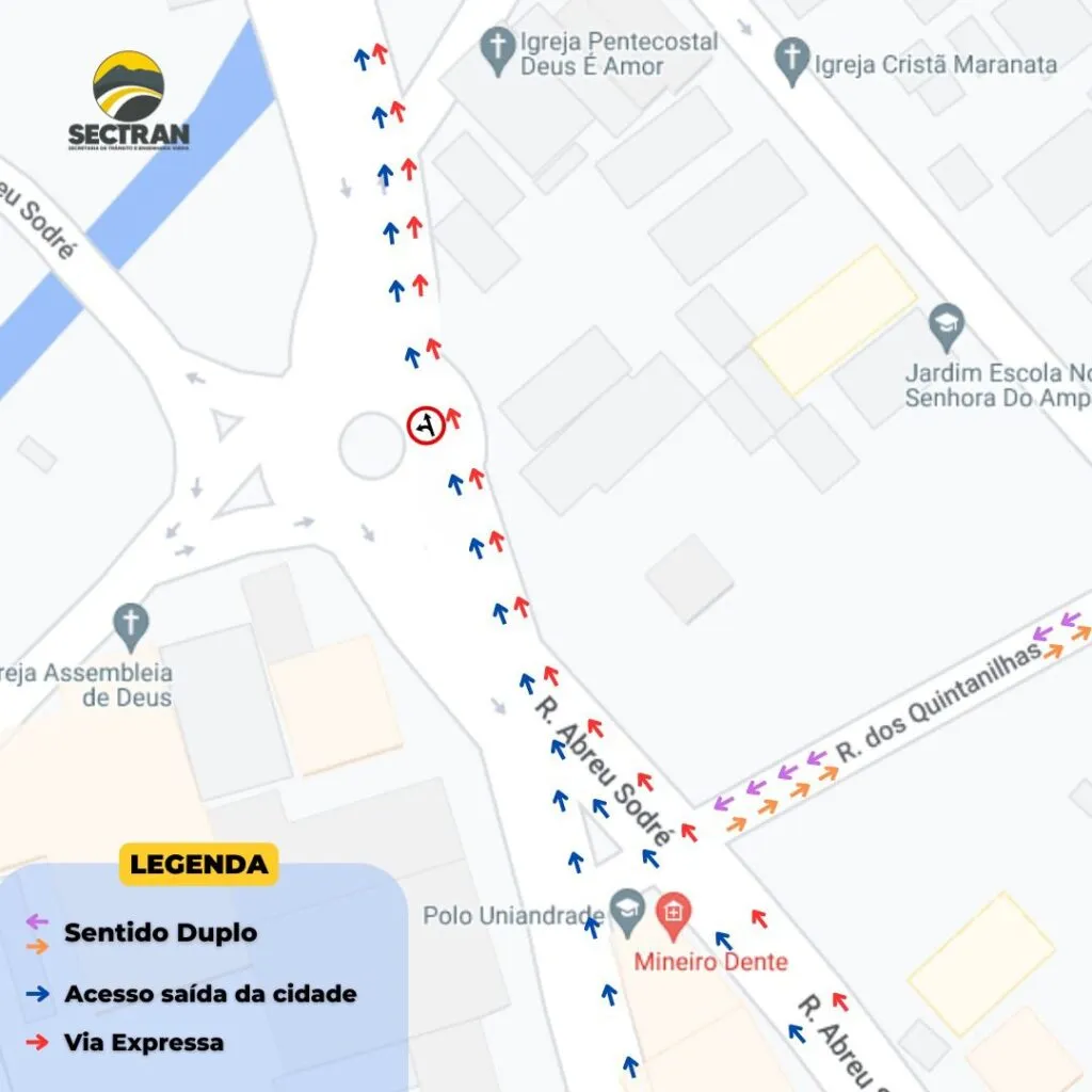 diagrama transito centro