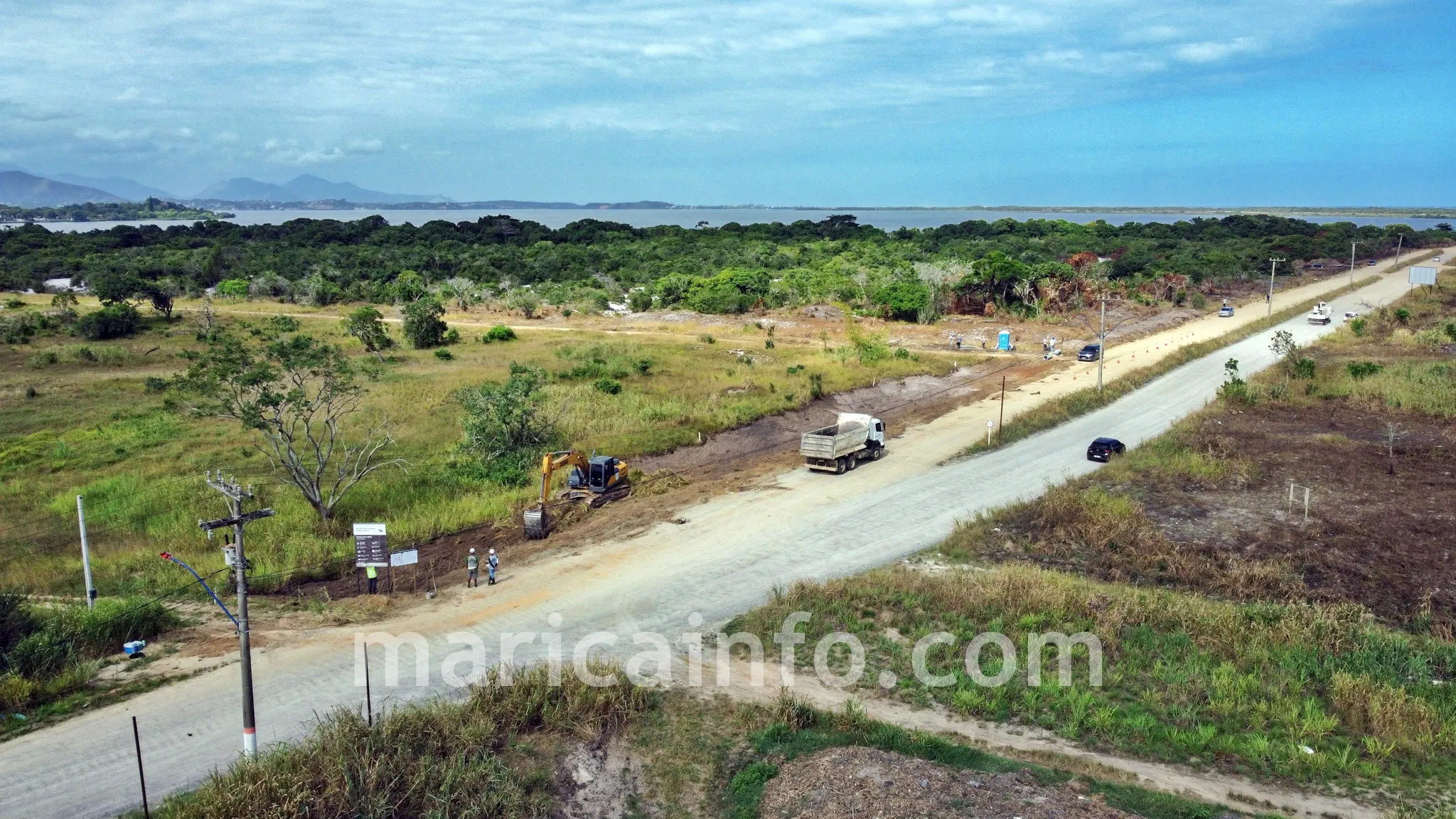 MARAEY Inicio das Obras na Restinga Marica abril 2023