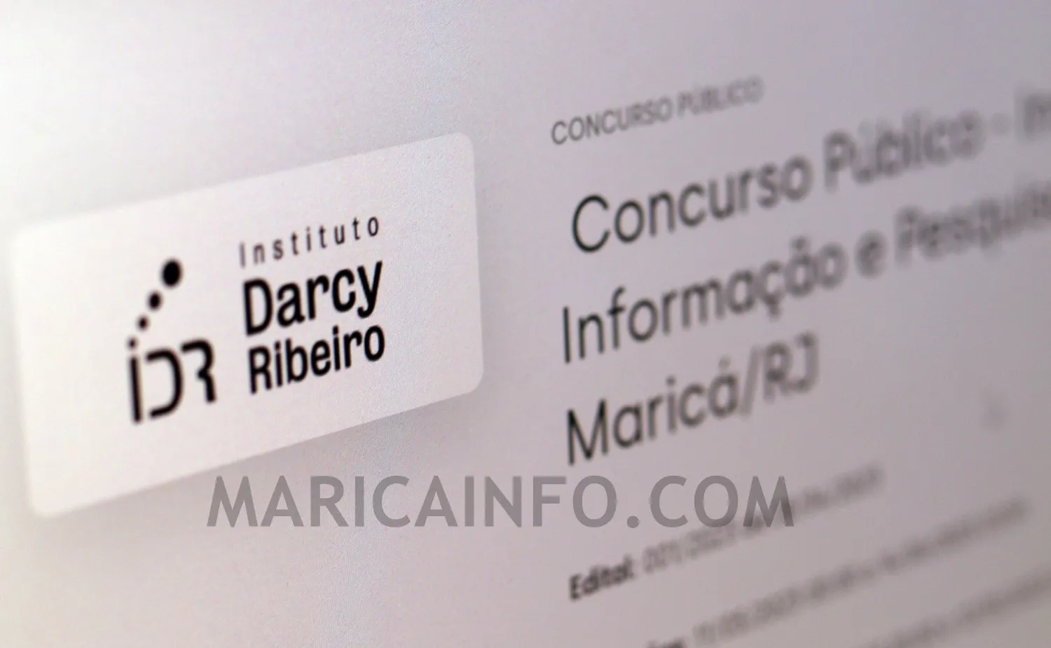 Concurso IDR Marica