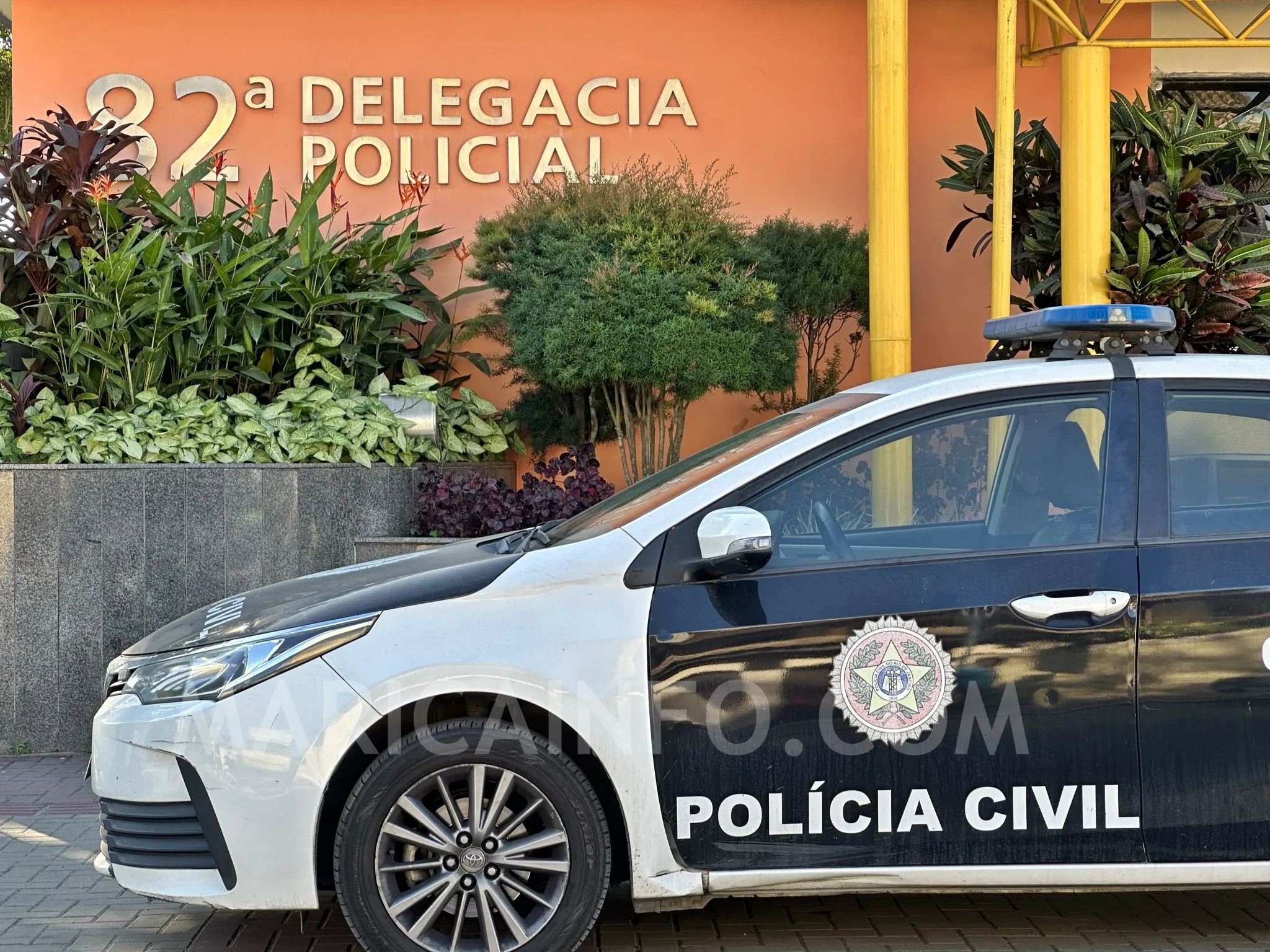 Delegacia 82 DP Viatura Policia Civil Marica 3