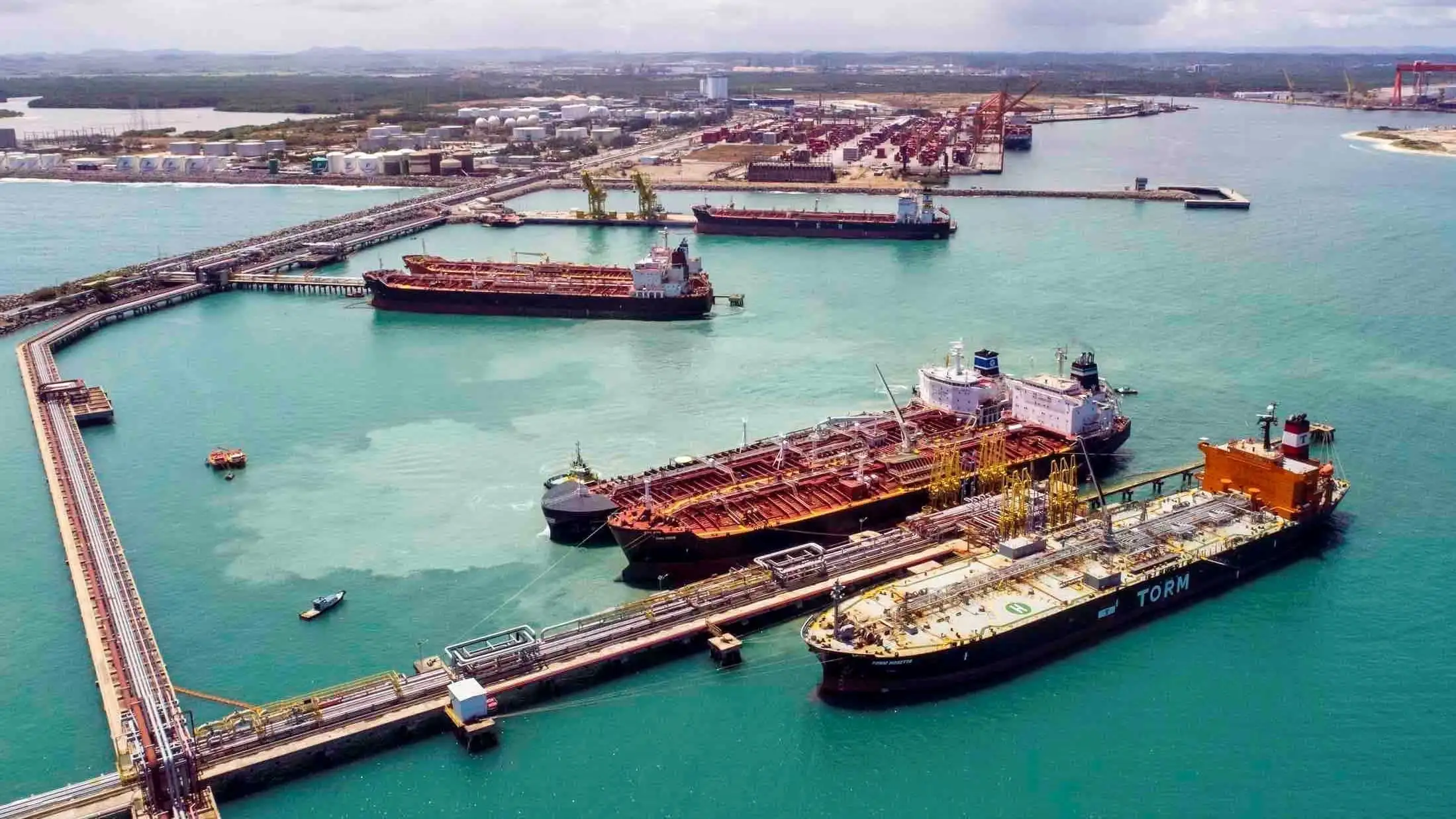 Porto de Suape em Pernambuco