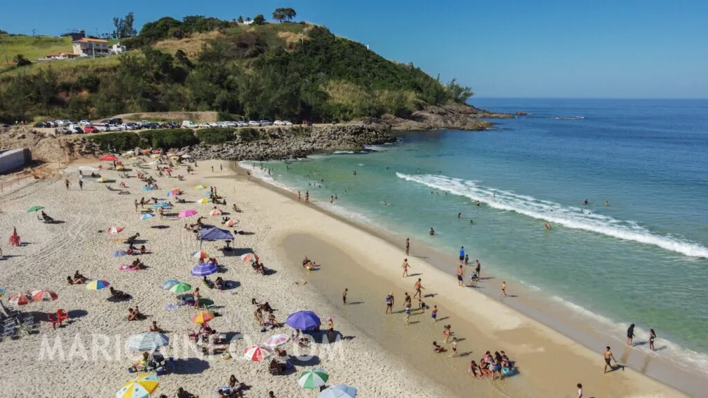 Maricaribe? Domingo de mar calmo e águas cristalinas nas praias de Maricá 3 praia de ponta negra marica junho 2023
