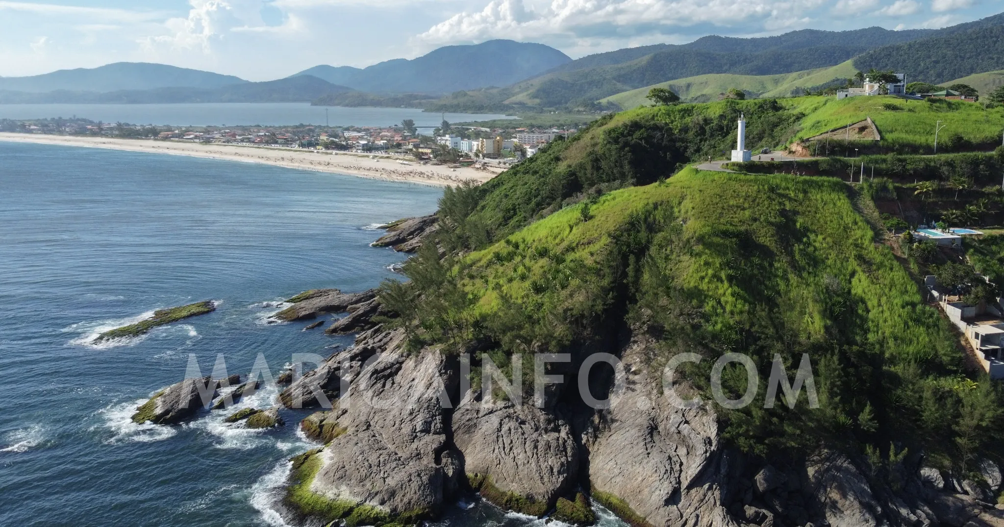 Farol de Ponta Negra - Maricá (RJ) - (foto: João Henrique / Maricá Info - Janeiro 2023)