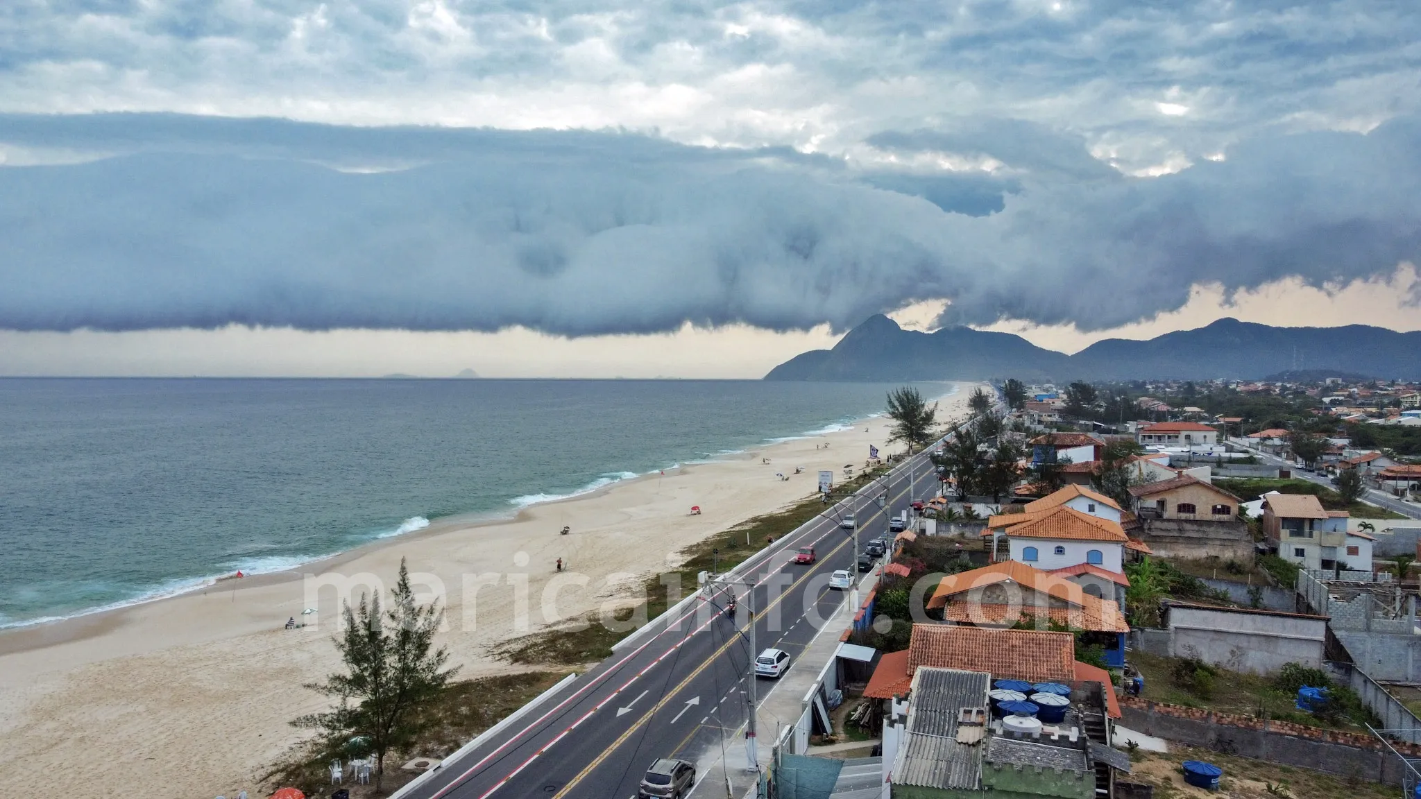 Orla de Itaipuacu Clima Chuva