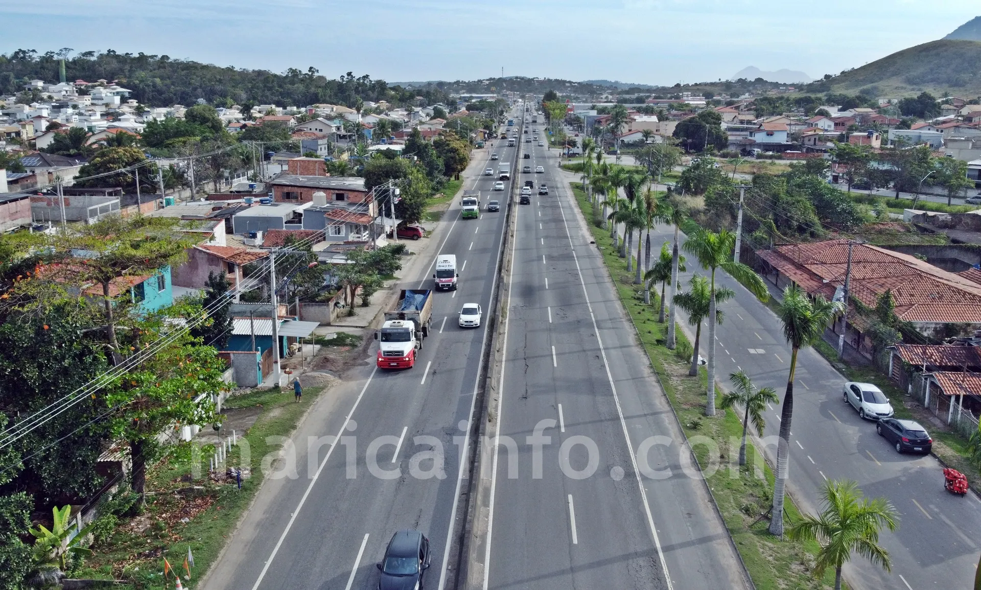 RJ106 sentido Niteroi Retiro Ponta Grossa Marica Agosto 2023