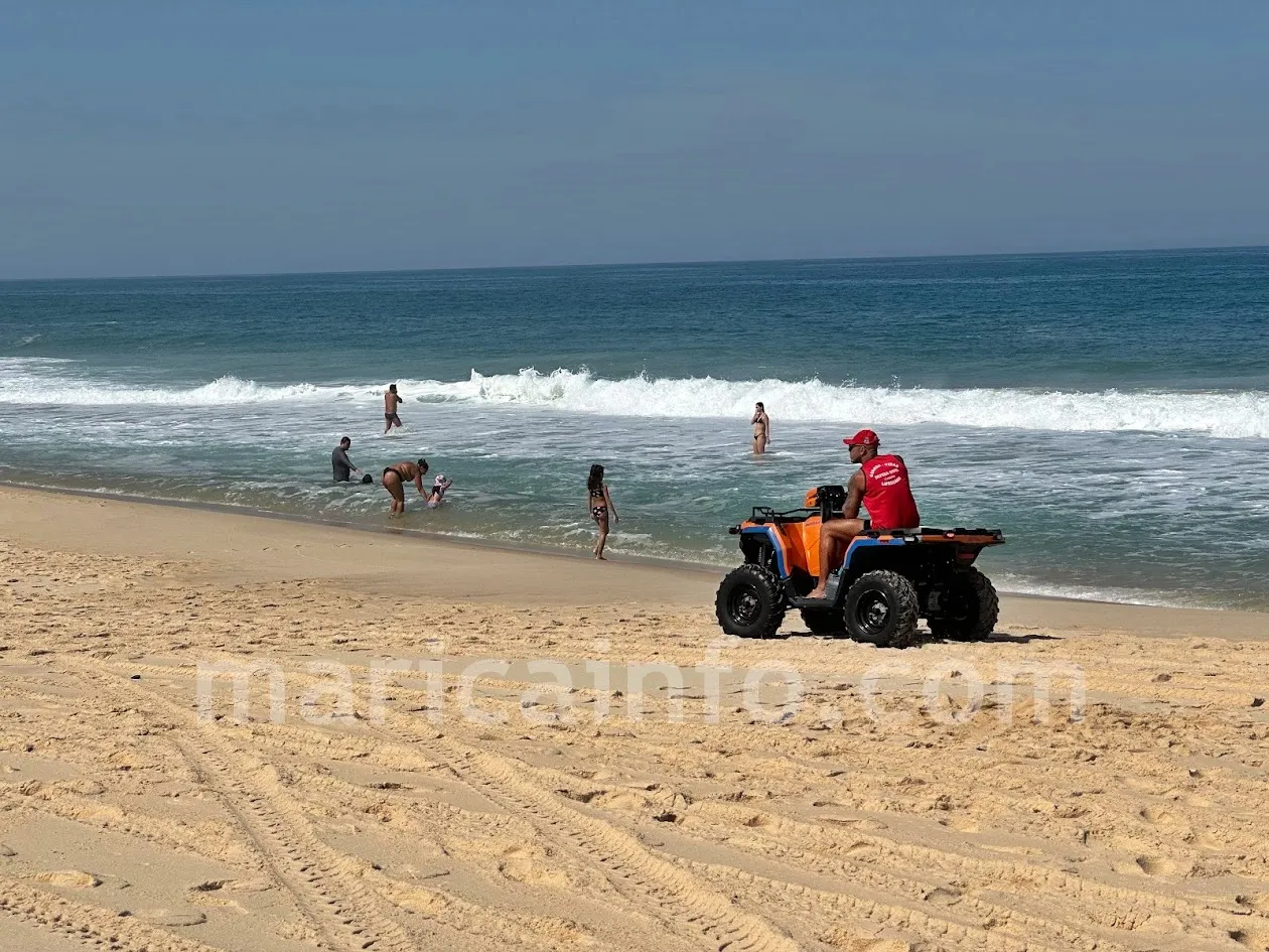 guarda vida praia orientacao mar criancas