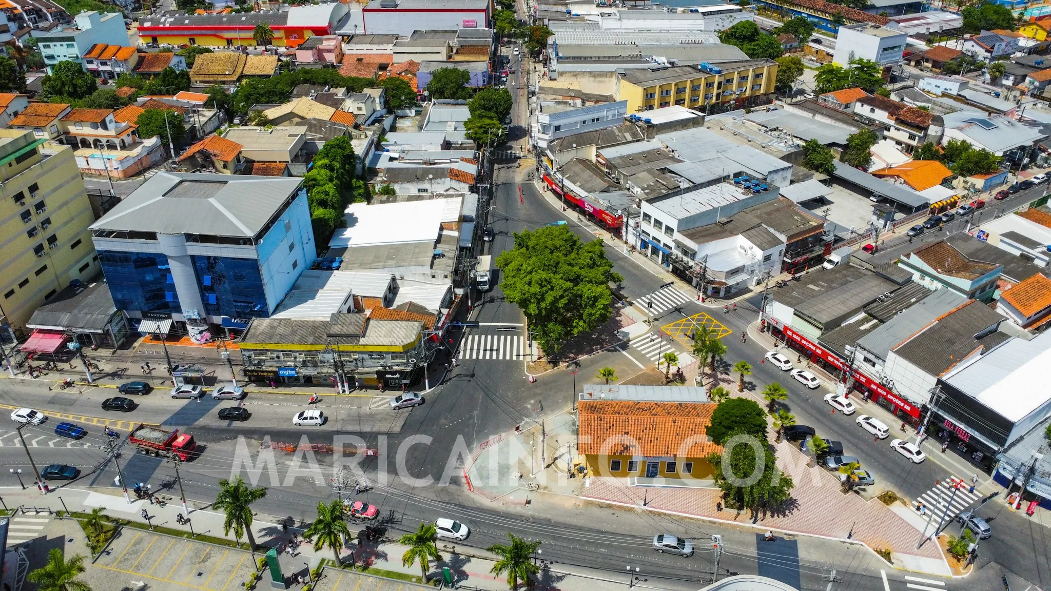 Centro de Marica Praca Conselheiro Macedo Soares Mudanca Transito