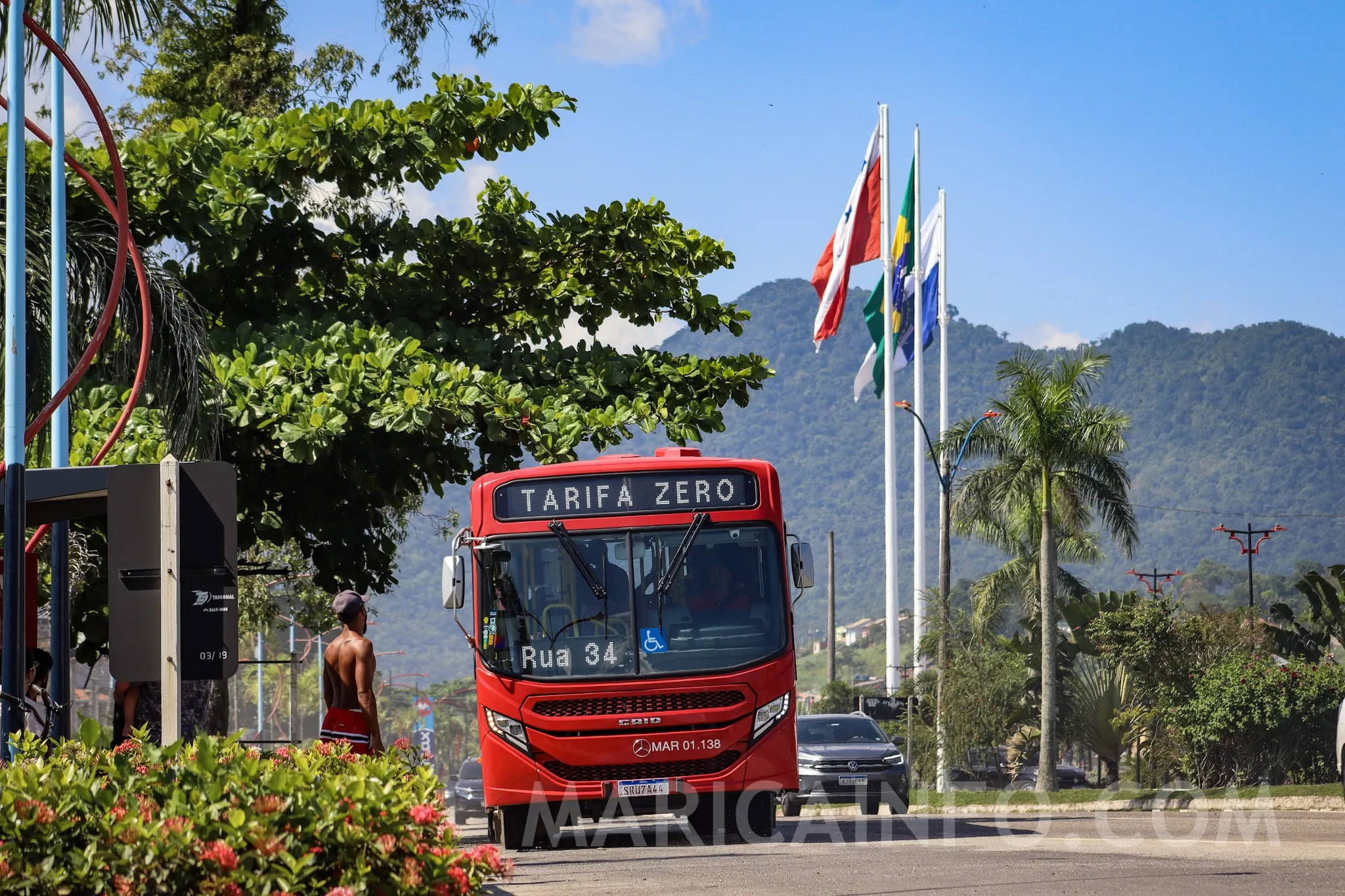 Vermelhinho Marica Onibus Tarifa Zero RJ 1
