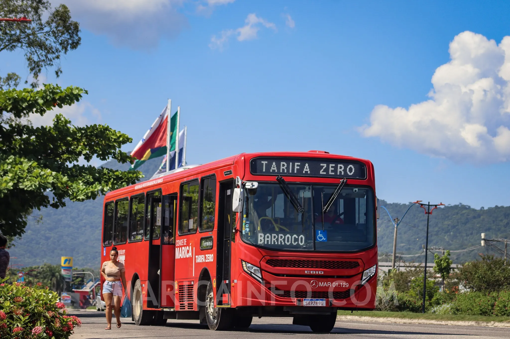 Vermelhinho Marica Onibus Tarifa Zero