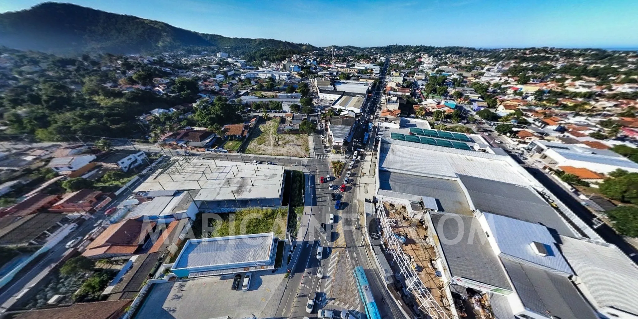 Marica Transito rua Abreu Rangel Sentido Centro