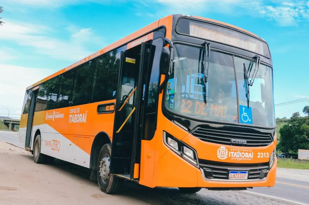 Nova linha do onibus Tarifa Zero que liga Manilha ao Engenho Velho comeca a circular em Itaborai