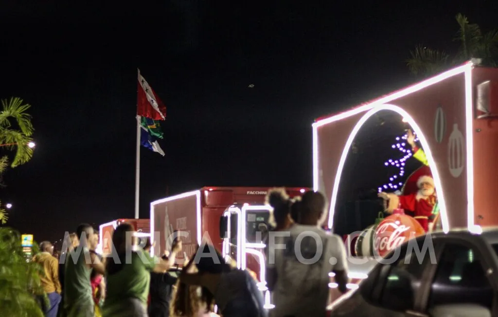 Caravana de Natal Coca Cola Marica