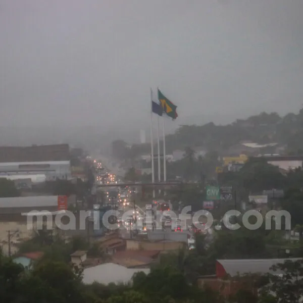 tempo chuva marica 2024 chuvoso nuvem bandeiras