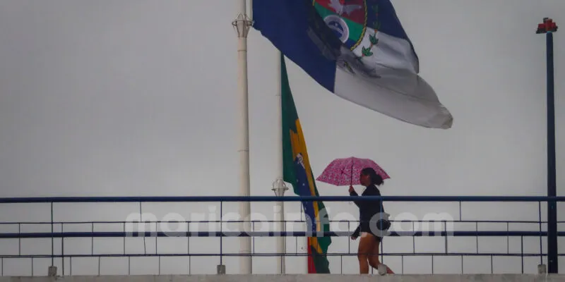 tempo chuva marica bandeiras chuvoso nuvem