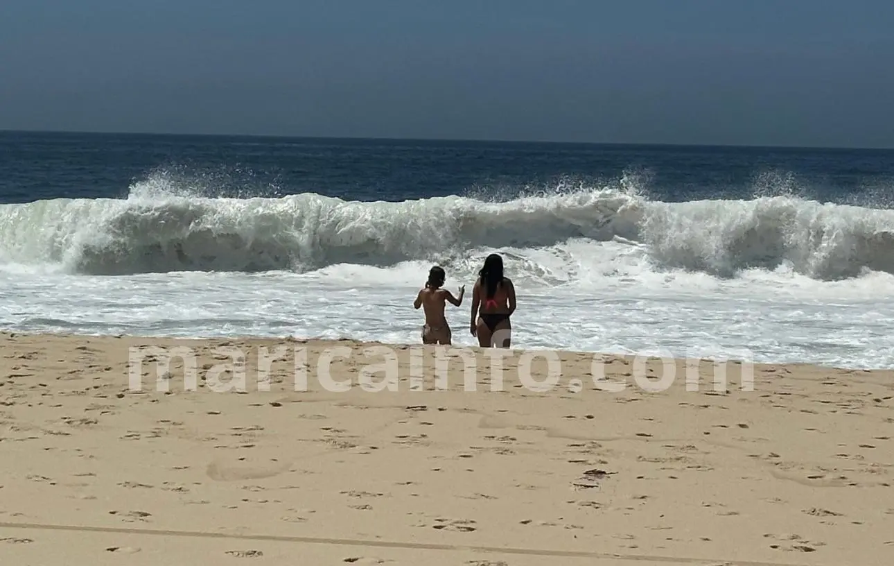 ondas na praia
