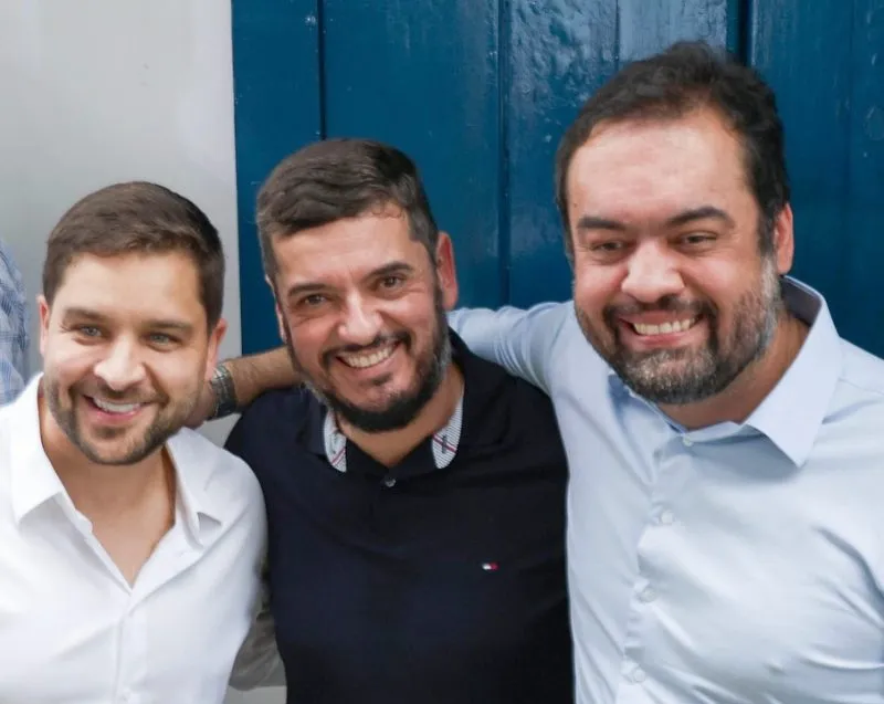 Thiago Pampolha renuncia ao cargo e assume vaga no TCE-RJ 1 Thiago Pampolha Rodrigo Bacellar e Claudio Castro scaled 1