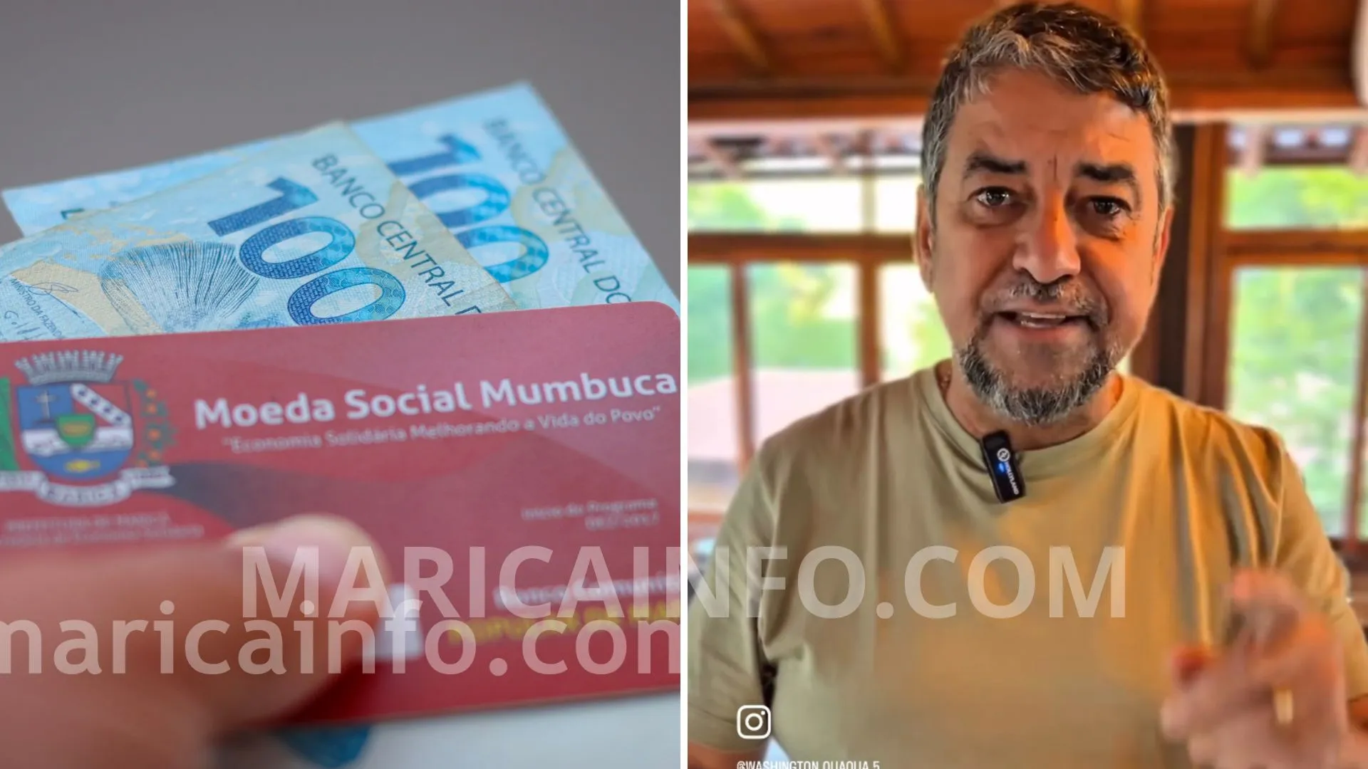 Quaquá anuncia revisão no 'Bolsa Mumbuca' e promete economia de R$ 42 milhões: “Vamos cortar de quem não precisa” 1 mumbuca moeda quaqua