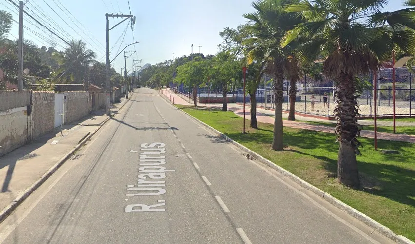 Rua Uirapurus bairro do Flamengo